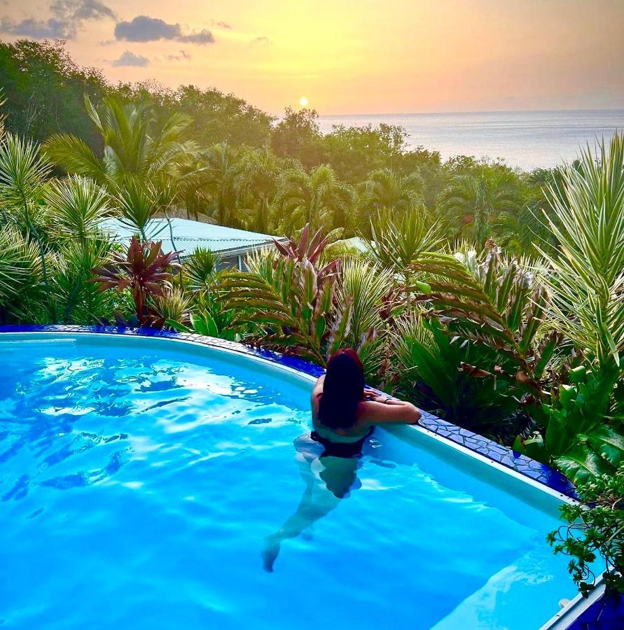 Vue Mer/3Beds/Piscine/Wifi/900 Metres De La Plage Deshaies Exteriér fotografie