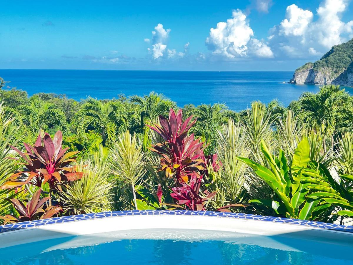Vue Mer/3Beds/Piscine/Wifi/900 Metres De La Plage Deshaies Exteriér fotografie