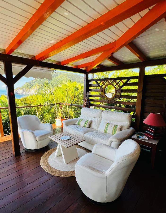 Vue Mer/3Beds/Piscine/Wifi/900 Metres De La Plage Deshaies Exteriér fotografie