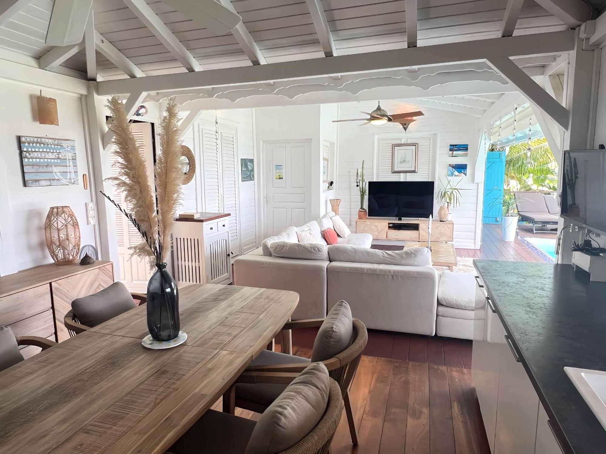 Vue Mer/3Beds/Piscine/Wifi/900 Metres De La Plage Deshaies Exteriér fotografie
